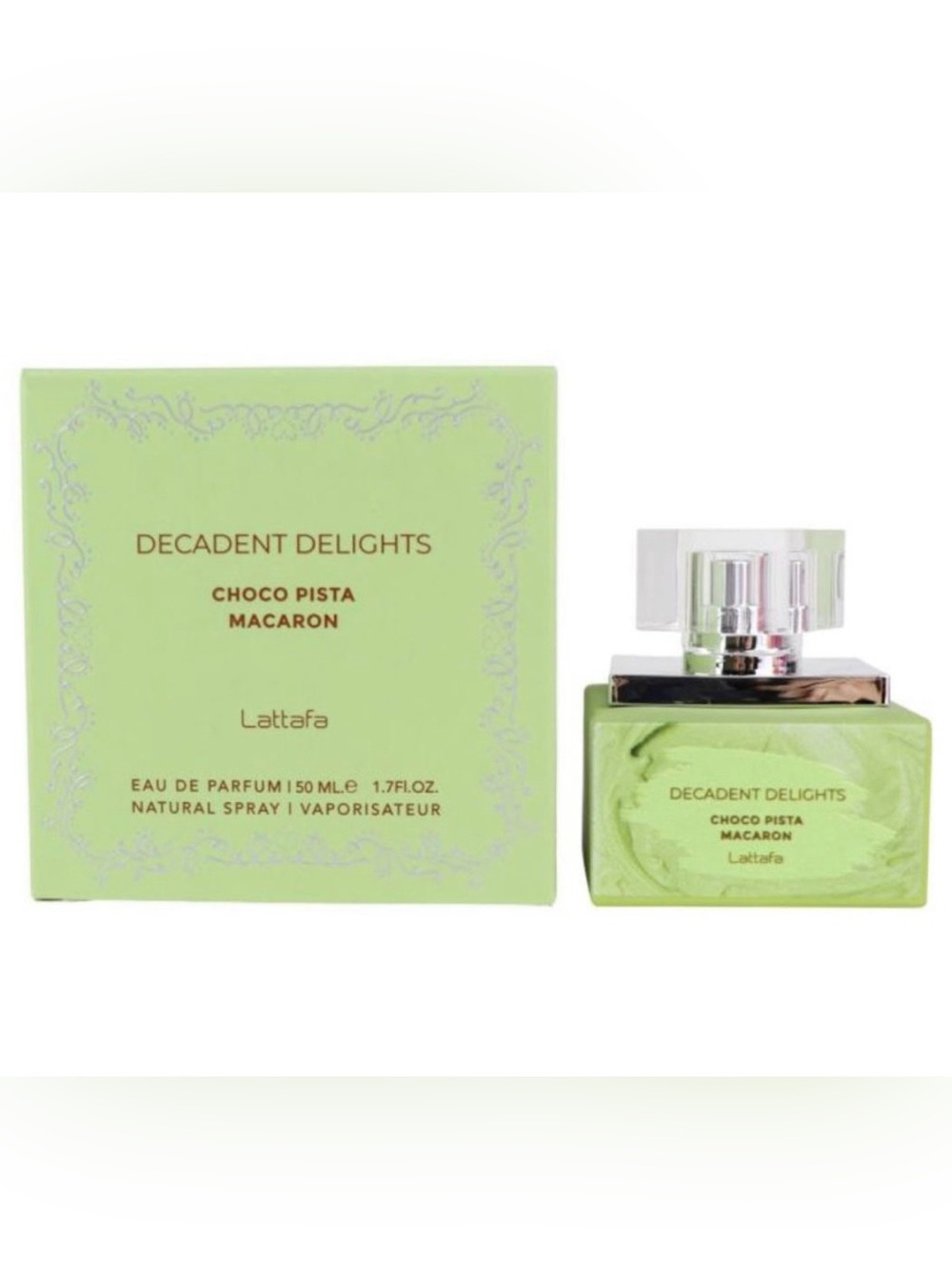 Lattafa Decadent Delights Choco Pista Macaron Eau de Parfum - 50 mL